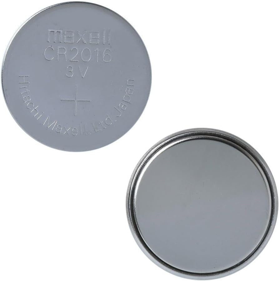 Micro Lithium Cell Battery CR2016 for Watches and Electronics 5 Pack