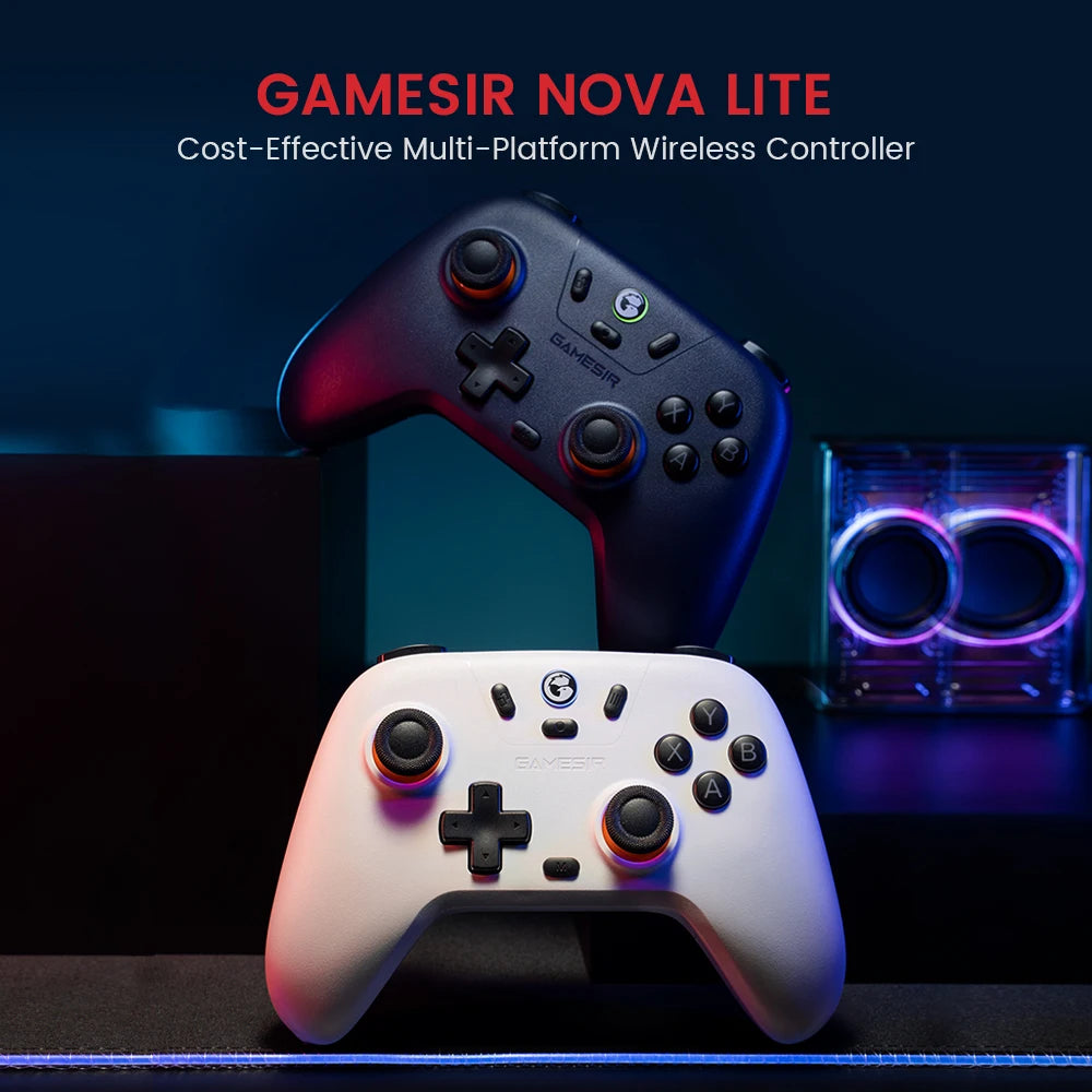 Gamesir T4 Nova Lite Wireless Gamepad Game Controller for Switch, Android, IOS, PC &amp; Steam Games Hall Effect Stick
